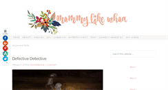 Desktop Screenshot of mommylikewhoa.com